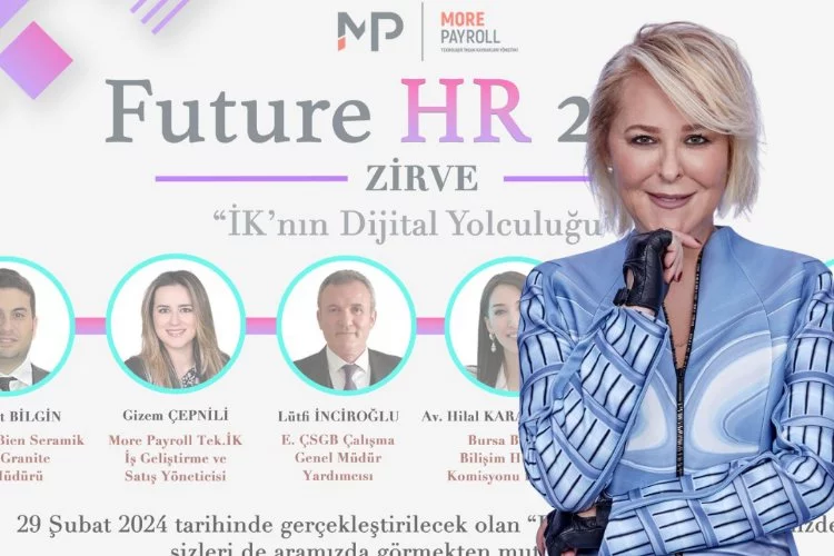 Fütürist Ufuk Tarhan “Future HR2024” Zirvesi için Bursa’ya geliyor